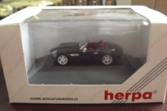 Herpa Private Collection HO 187 Black BMW Alpina Roadster V8 Car NIP 7